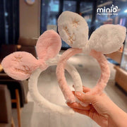 Cài tóc nơ thêu chữ Love