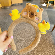 Cài tóc Capybara 2 vịt vàng