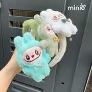 Cài tóc Labubu đeo nơ