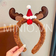 Cài tóc Noel sừng tuần lộc