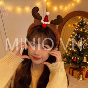 Cài tóc Noel sừng tuần lộc