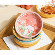 Chén chấm gấu Tulip