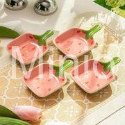 Chén đựng nước chấm dâu tây