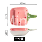 Chén đựng nước chấm dâu tây