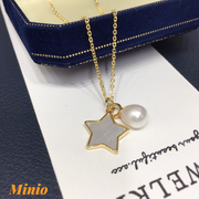 Dây chuyền titan gold sao 052MH