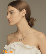 Dây chuyền titan trăng nhí 045MH