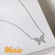 Dây chuyền xi 925 bướm đá 067MH