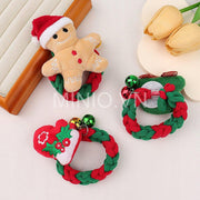 Dây cột tóc Noel thắt bím