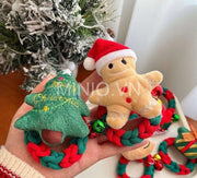 Dây cột tóc Noel thắt bím