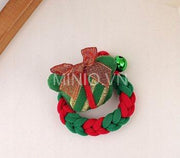 Dây cột tóc Noel thắt bím