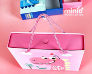 Hộp quà quai xách khủng long