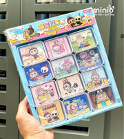 Hộp tranh ghép Labubu mini 5 tấm
