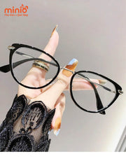Kính giả cận mắt mèo 021PO