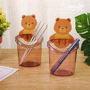 Ly gấu đựng bàn chải