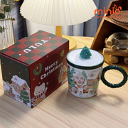 Ly cốc sứ cây thông Noel