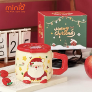 Ly sứ Noel nắp Good Day