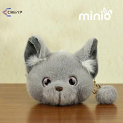 Móc khoá ví chó quả bông