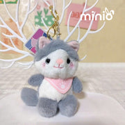 Móc khoá mèo đeo yếm