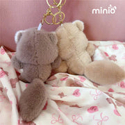 Móc khoá bông cáo thêu tay