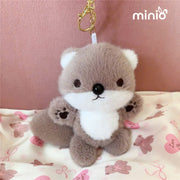 Móc khoá bông cáo thêu tay