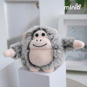 Móc khoá bông khỉ tròn