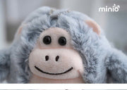 Móc khoá bông khỉ tròn