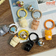 Móc khóa charm mèo KL