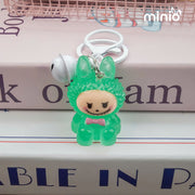 Móc khoá chibi Labubu sáng PO