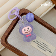 Móc khoá chibi Labubu sáng PO