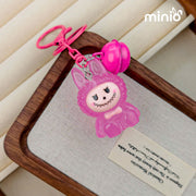 Móc khoá chibi Labubu sáng PO