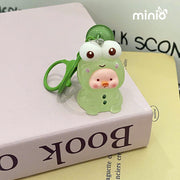 Móc khoá chibi heo phát sáng PO