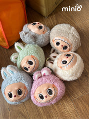 Móc khoá đầu Labubu mắt nước