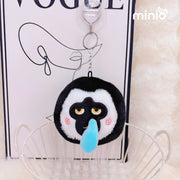 Móc khoá khỉ Saki mũi xanh