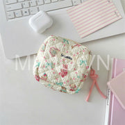 Móc khoá ví vải hoa nhí DH