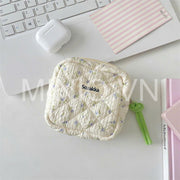 Móc khoá ví vải hoa nhí DH