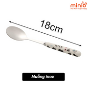 Muỗng inox bò sữa