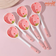 Muỗng sứ dâu tây