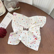 Scrunchies vuông 4 kiểu