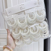 Set 2 cột tóc lò xo PO