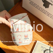 Set chén dĩa heo hồng