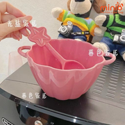 Set thố hoa kèm muỗng ngôi sao pastel