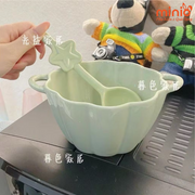 Set thố hoa kèm muỗng ngôi sao pastel