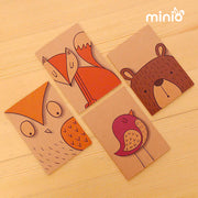 Sổ mini bìa nâu vintage