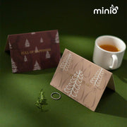 Thiệp cây thông vintage