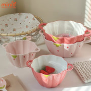 Thố bí nhỏ dâu tây quai cầm