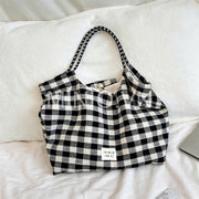 Túi tote bầu caro DH