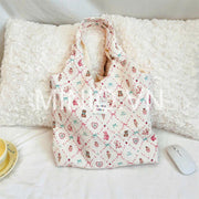 Túi tote bầu hoạ tiết nhí DH