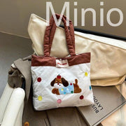 Túi tote good luck hình thú cute