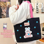 Túi tote good luck hình thú cute