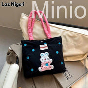 Túi tote good luck hình thú cute